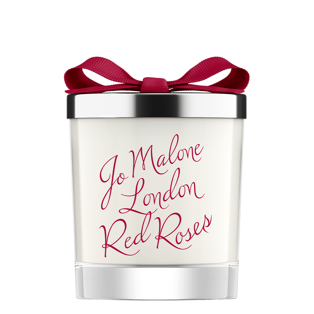 Limited Edition Red Roses Home Candle