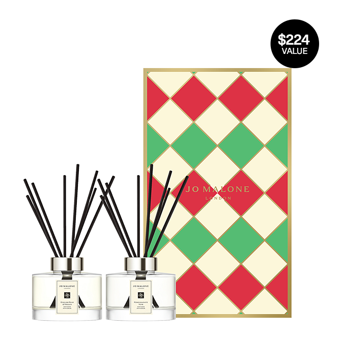 English Pear & Freesia and Pomegranate Noir Floral & Warm Holiday